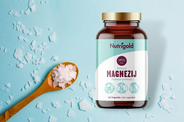 Nutrigold kelirani magnezij v kapsulah