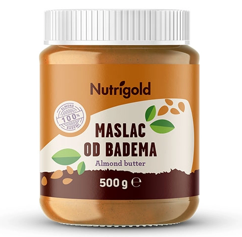 Maslac od badema u Nutrigold pakiranju