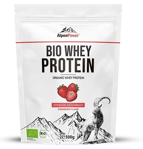 whey protein s okusom jagode AlpenPower