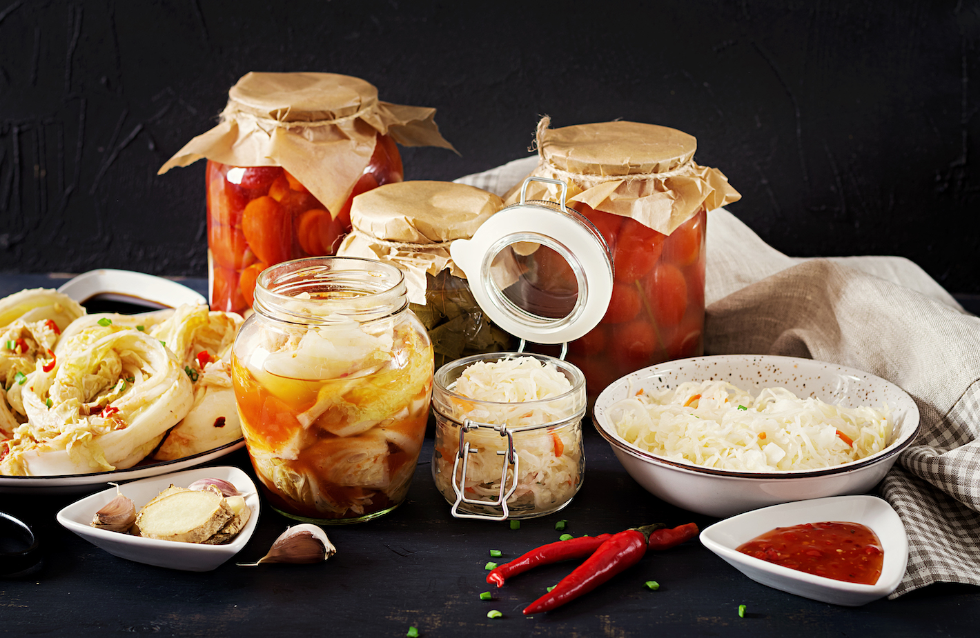 fermentirano povrće kimchi