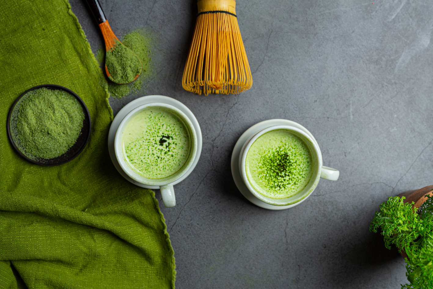 matcha latte nadomestek kave