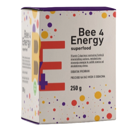 Bee for energy Prehransko dopolnilo za dvig energije - 250g Radovan petrović