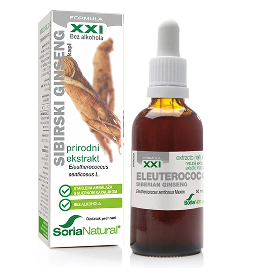 Sibirski ginseng Naravni kompleks - 50 ml Soria Natural