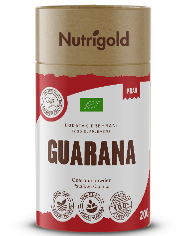 Gvarana prah - Ekološki 200 g Nutrigold