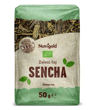 Zeleni čaj Sencha - Ekološki 50g Nutrigold