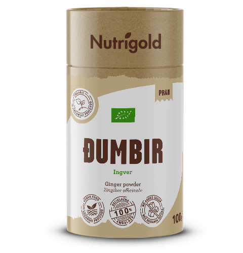 Ingver v prahu - Ekološki 100g Nutrigold