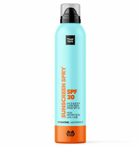 Sprej za sončenje za obraz in telo SPF30 - Tinktura 150 ml