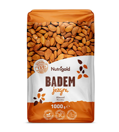 Nutrigold mandlji v pakiranju 1kg