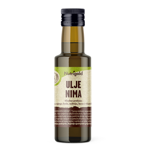 Neem olje Hladno stiskano – Ekološko 100 ml Nutrigold