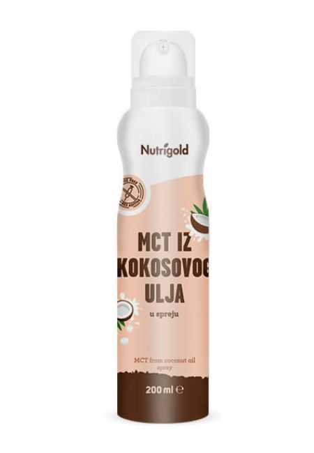 Kokosovo olje u SPREJU za kuhanje 200ml - Nutrigold