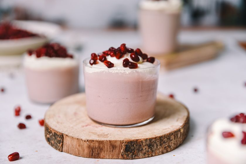Mousse iz granatnega jabolka