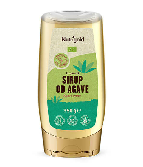 Nutrigold organski agavin sirup v pakiranju 350g