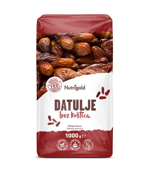 Nutrigold datlji bez koščic  pakiranje 1kg 
