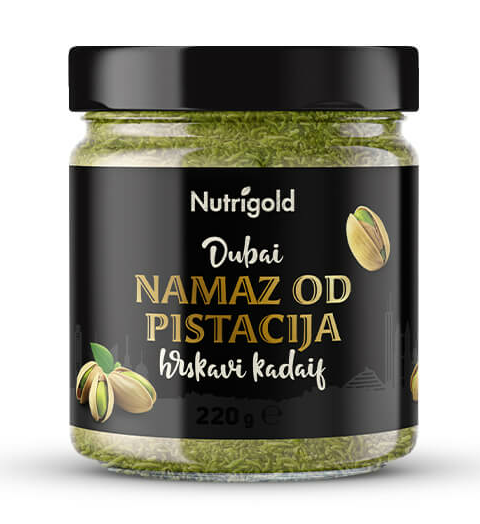 Pistacijev namaz s kadaifom Dubaj - 220g Nutrigold