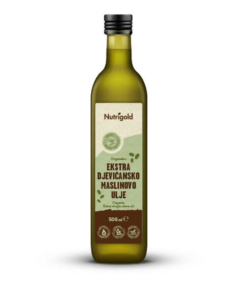  Nutrigold organsko oljsno olje u v steklenici 500ml