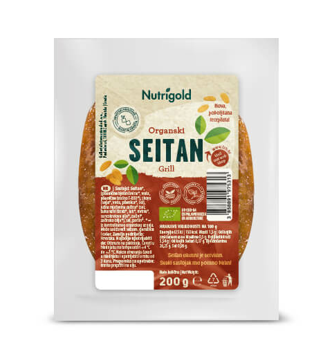 Nutrigold organski Seitan Grill  200g 