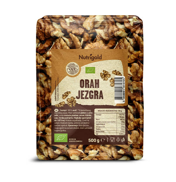 Nutrigold orehova jedrca pakiranje 500g 