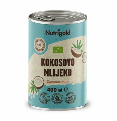 Nutrigold Kokosovo mleko eko pakiranje 400ml 