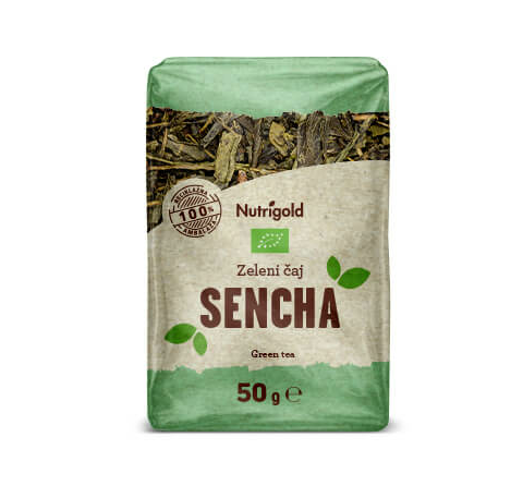 Nutrigold zeleni čaj Sencha u eko 50g 