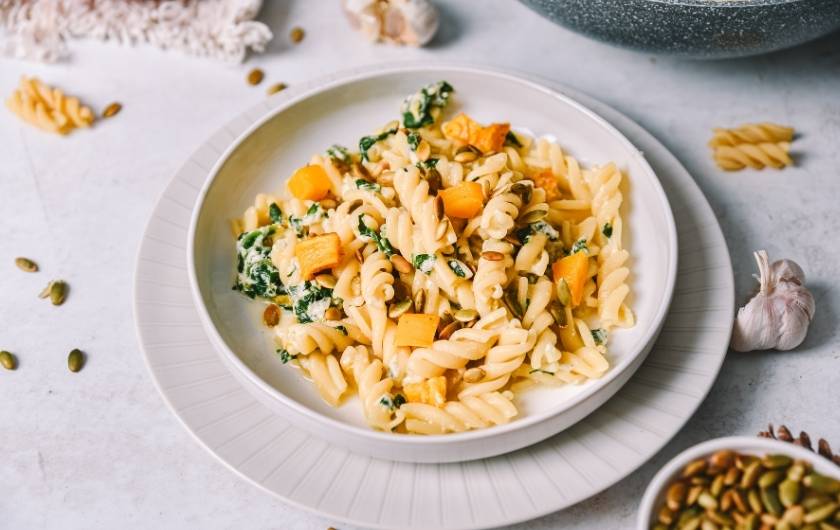 Recept za festenine z buco in spinaco