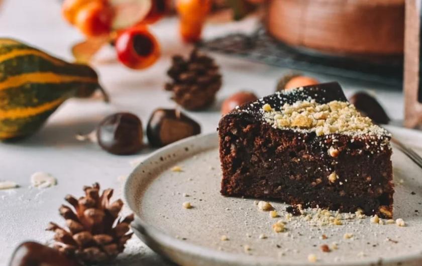 Čokoladna torta s kostanjem