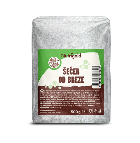 Sladkor Ksilitol 500g Nutrigold