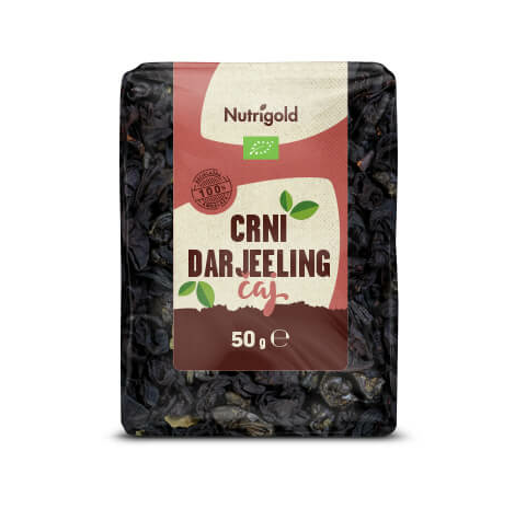 Črni čaj Darjeeling - Organski 50g Nutrigold