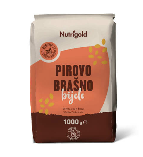 Pirina bela moka - 1000g Nutrigold