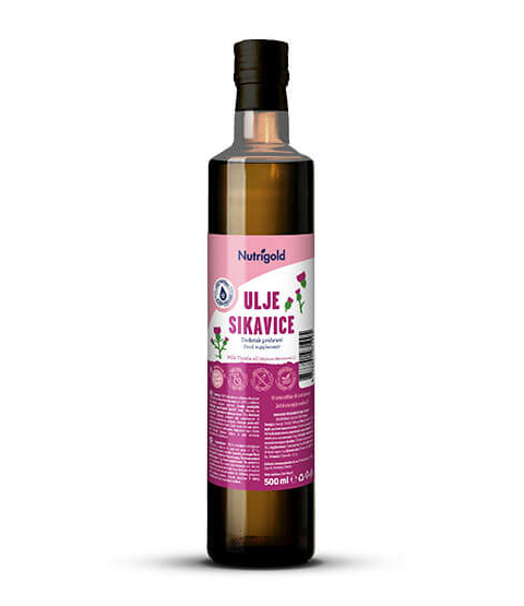 Olje pegastega badlja - Hladno stiskano 500ml Nutrigold