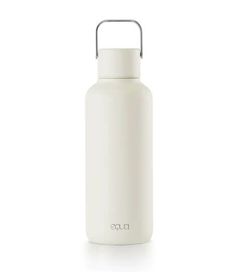 Steklenička iz nerjavečega jekla Timeless White BPA free - 600 ml Equa