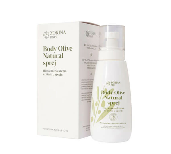 Hidratantna krema za telo v spreju - 300ml Zorina mast