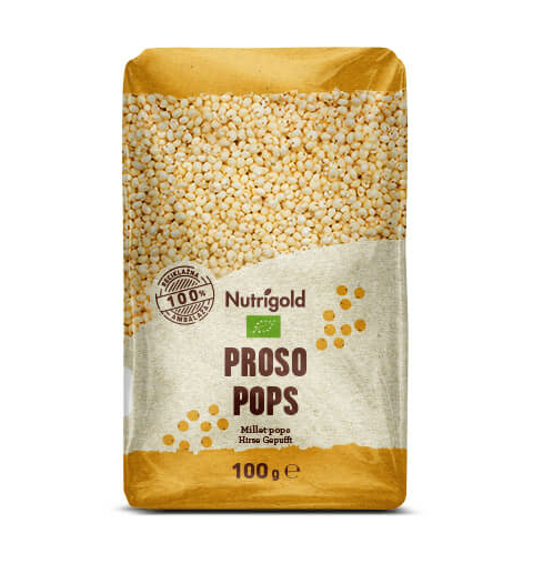 Proseni napihnjenci - Ekološki 100g Nutrigold