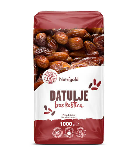 Datlji brez koščic - 1kg Nutrigold