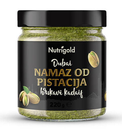 Pistacijev namaz s kadaifom Dubaj - 220g Nutrigold