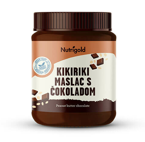 Arašidovo maslo Čokolada – 250g Nutrigold