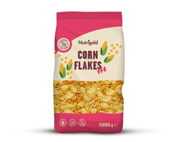 Koruzni kosmiči Fit brez dodanega sladkorja 1000g Nutrigold