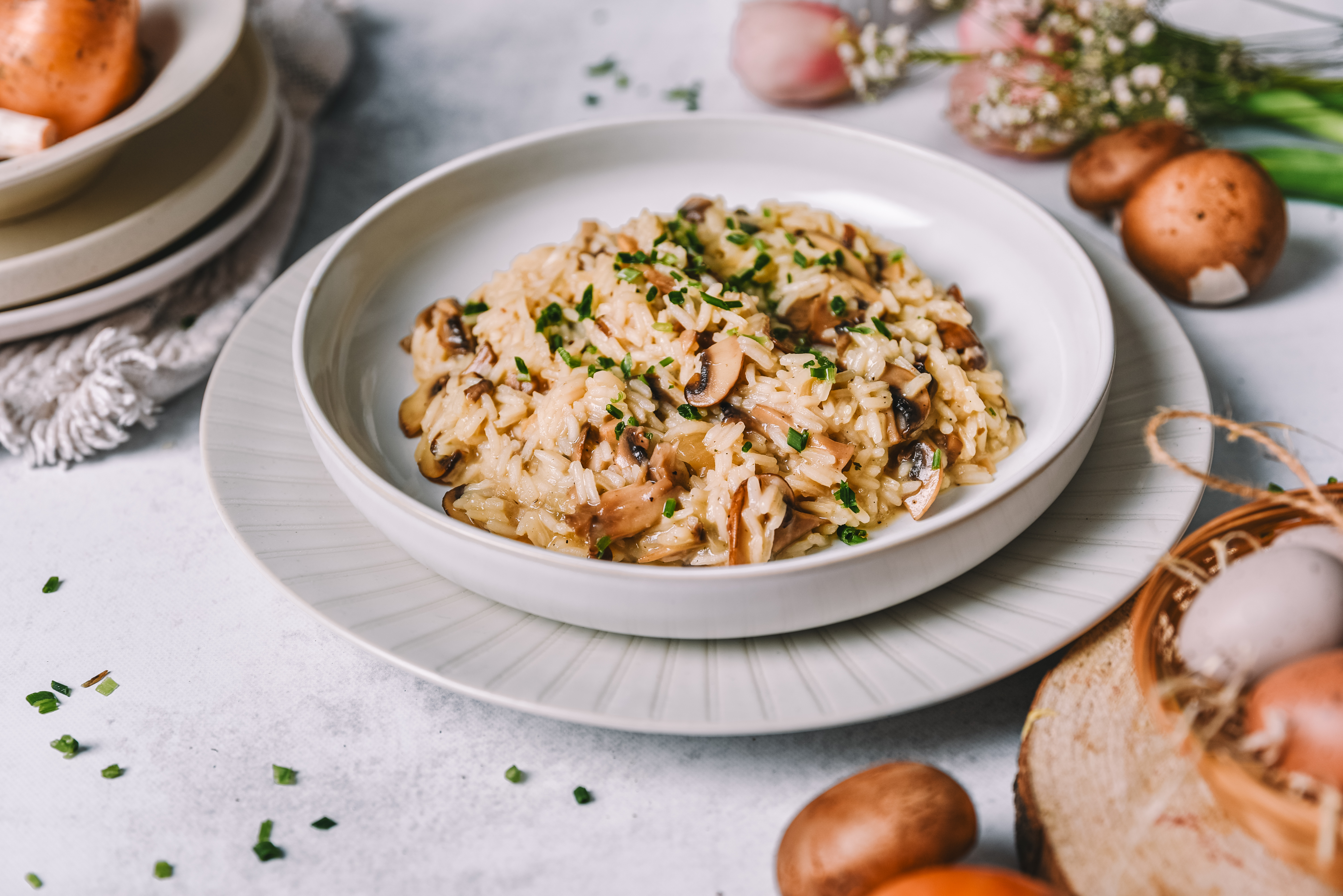 Immunity boost rižota z gobami