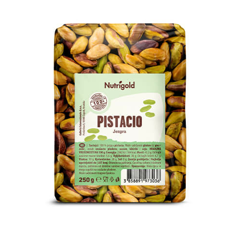 Pistacio sirov Jezgra 250g Nutrigold