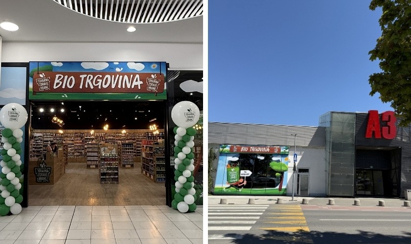 Nova trgovina Tovarna Zdrave Hrane v ljubljanskem BTC Cityju