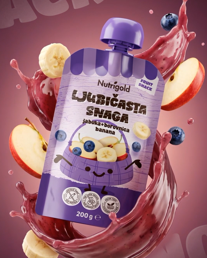 Sadna kaša Vijolična moč - 200 g Nutrigold