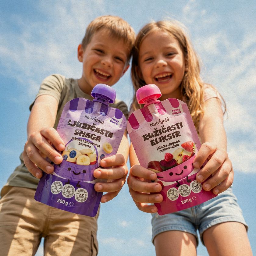 Nutrigold Rožnati eliksir ter Vijolična moč