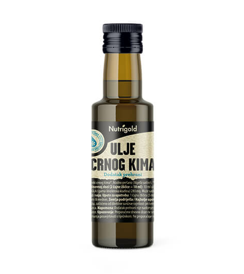 Olje črne kumine - Ekološko 100 ml Nutrigold