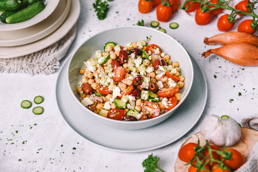 Recept za Grško solato s čičeriko