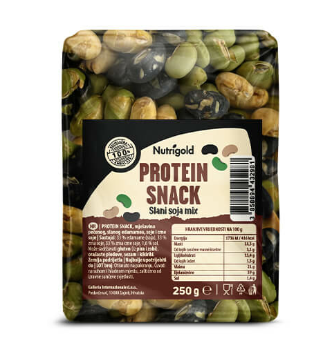 Super beljakovinski snack 250 g – Nutrigold