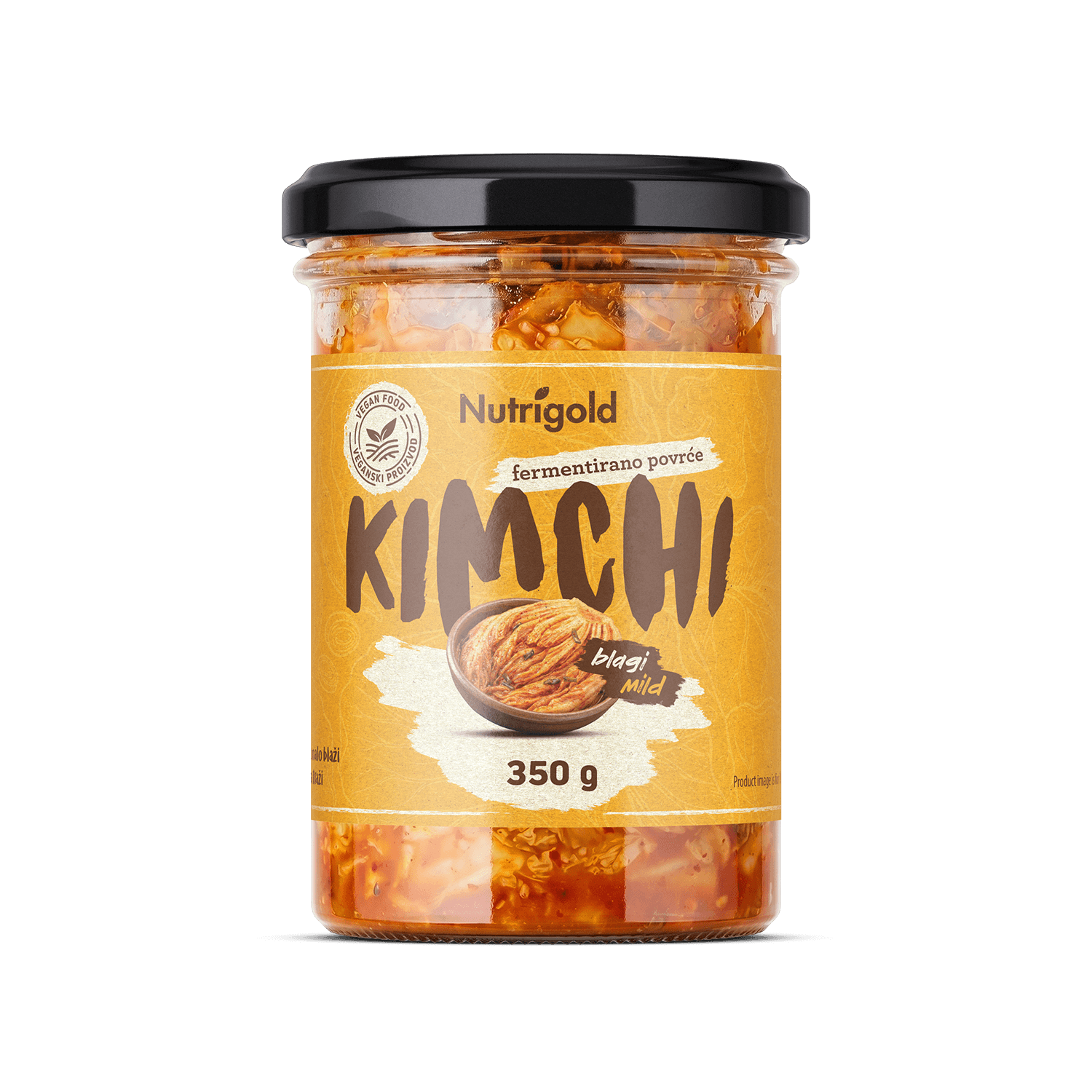Kimchi Blagi – Fermentirana zelenjava – 350 g Nutrigold