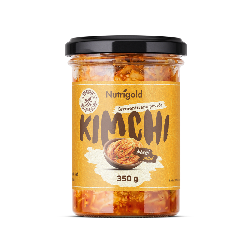 Kimchi Blagi – Fermentirana zelenjava – 350 g Nutrigold