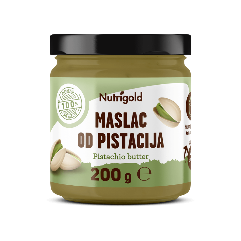 Pistacijevo maslo - 200 g Nutrigold