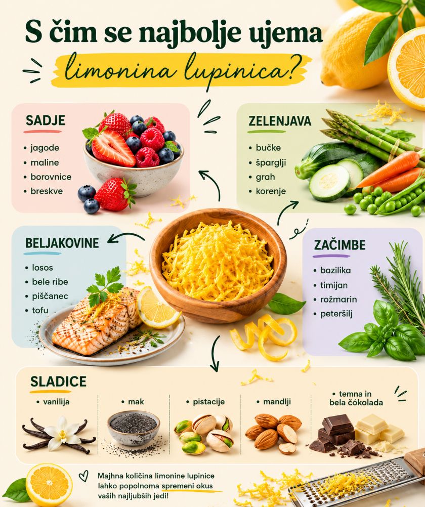 Limonino lupinico lahko uporabimo na številne načine.