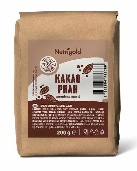 Kakav v prahu - 200 g Nutrigold