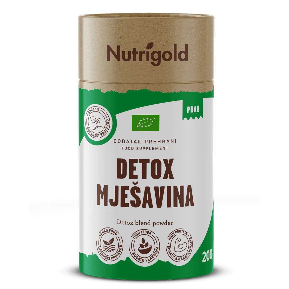 Mešanica za razstrupljanje v prahu – Ekološka 200 g Nutrigold